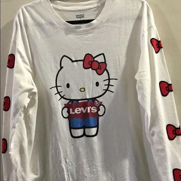 NWOT Levi’s and hello kitty collab long sleeve - Picture 3 of 7